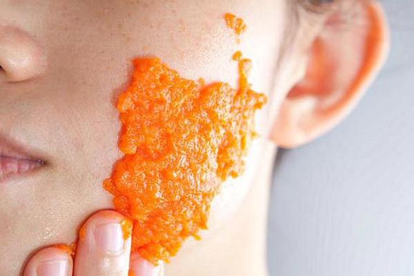 carrot acne scar