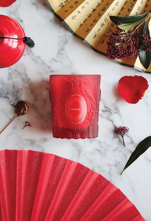 Panpuri Limited Edition Red Moon Perfume Candle1