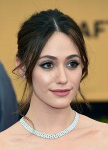 LOS ANGELES, CA - JANUARY 25: Actress Emmy Rossum attends the 21st Annual Screen Actors Guild Awards at The Shrine Auditorium on January 25, 2015 in Los Angeles, California. (Photo by Ethan Miller/Getty Images)