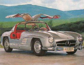 รถยนต์พระที่นั่งองค์แรก Mercedes-Benz 300SL Gullwing 1955