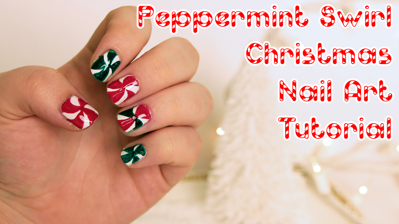 christmas-peppermint-candy-cane-swirl-easy-nail-art-tutorial-red-green-covergirl-snow-storm-lasting-love-china-glaze-emerald-sparkle