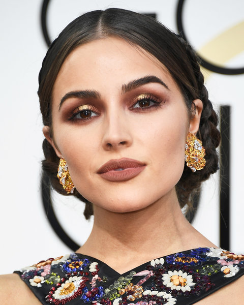 BEVERLY HILLS, CA - JANUARY 08: Actress Olivia Culpo attends the 74th Annual Golden Globe Awards at The Beverly Hilton Hotel on January 8, 2017 in Beverly Hills, California. (Photo by Frazer Harrison/Getty Images)