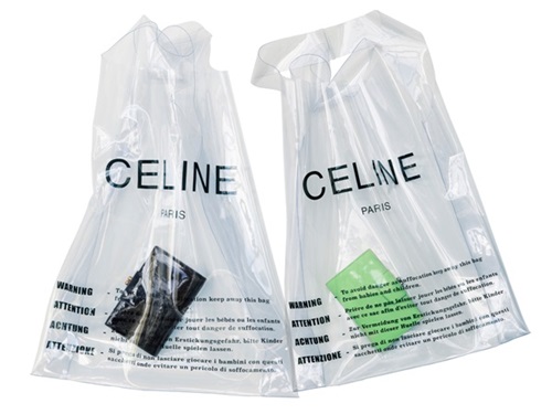 Céline plastic bag 