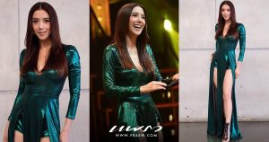 ชุดสีเขียวปีกแมลงทับ