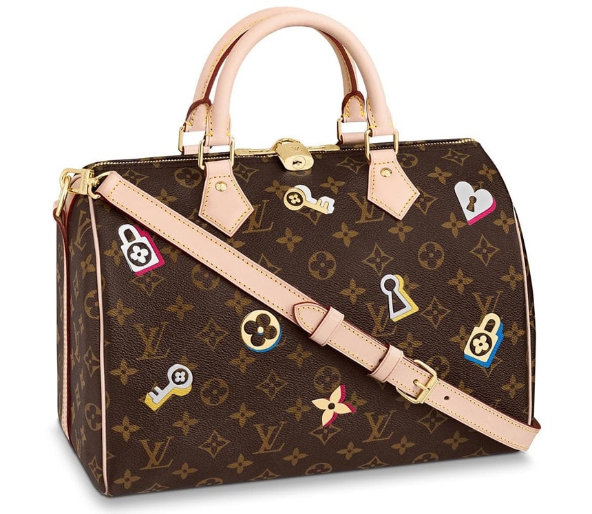 ขอน่ารักบ้าง! กระเป๋ารุ่นดัง Louis Vuitton ถูกเติมลายใหม่ในคอลเล็คชั่น New Love Lock