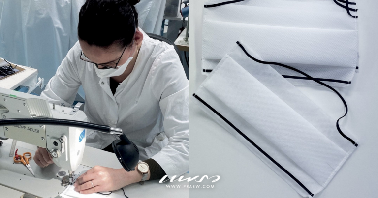 Dior เปิดห้องเสื้อผลิตหน้ากากอนามัย