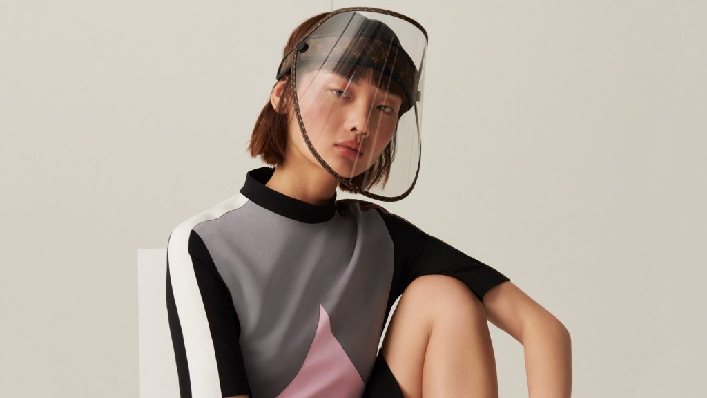 Face Shield แบรนด์หรู Louis Vuitton