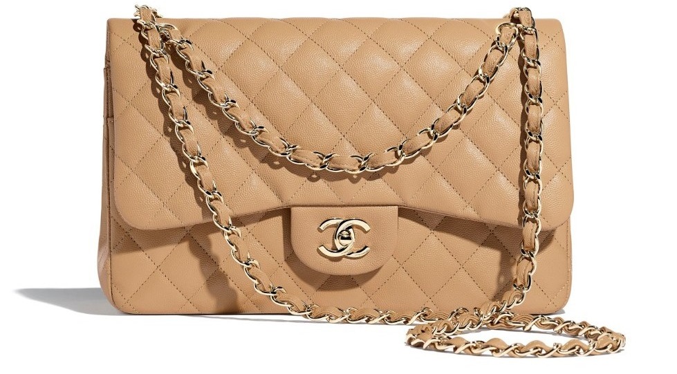 กระเป๋าแบรนด์ Chanel โทนนู้ด รุ่น Classic
