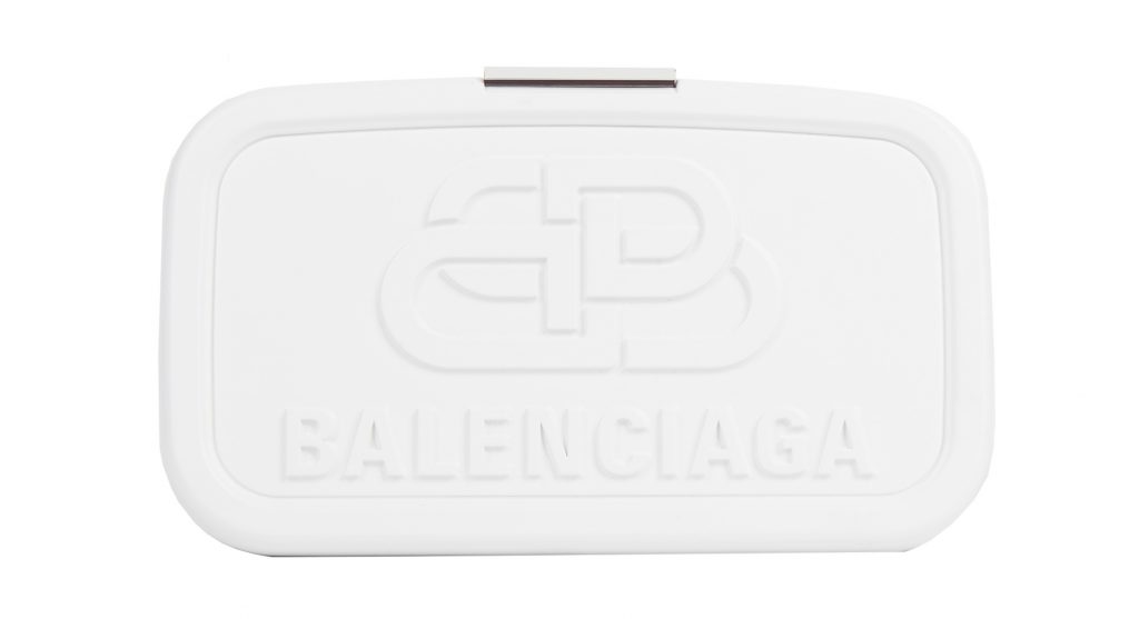 กระเป๋าแบรนด์ BALENCIAGA รุ่น LUNCH BOX สีขาว