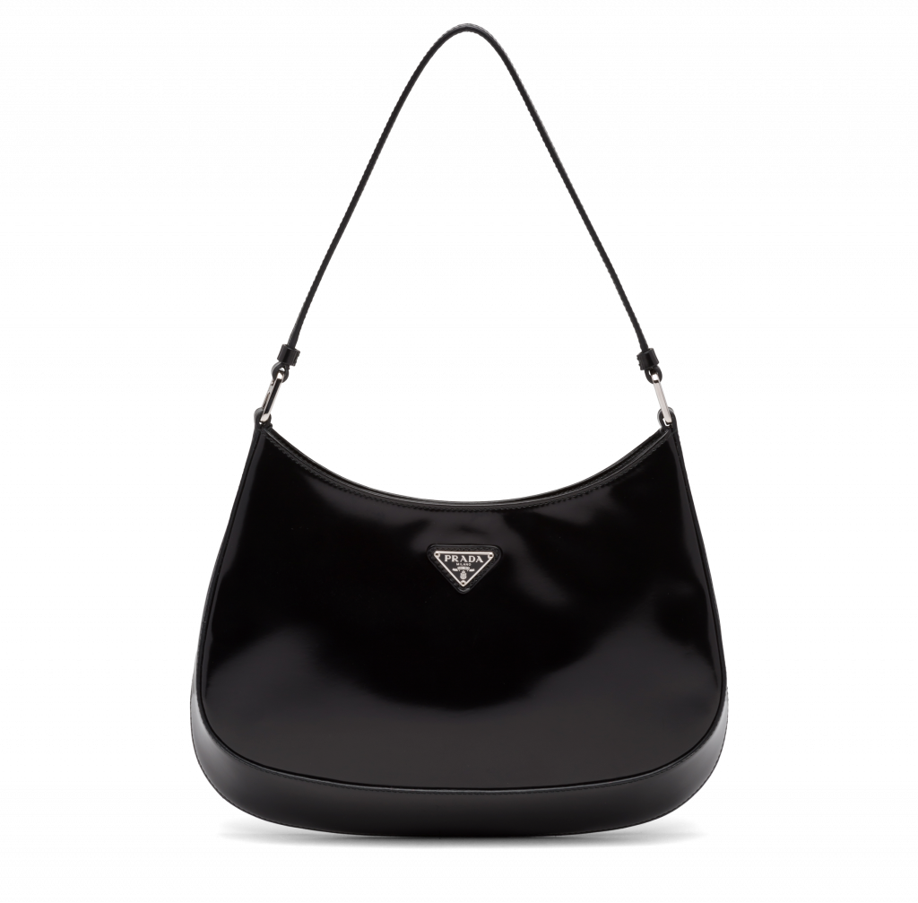 กระเป๋าแบรนด์ Prada รุ่น Cleo สีดำ