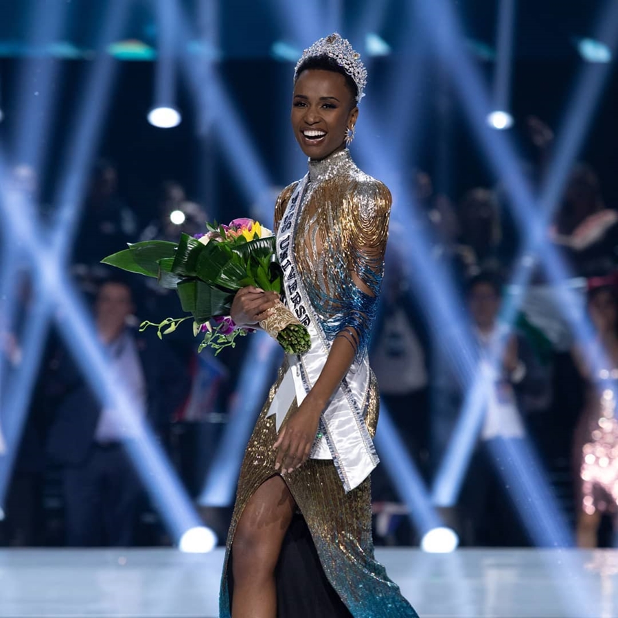 โซซิบีนี ทุนซี Miss Universe 2019