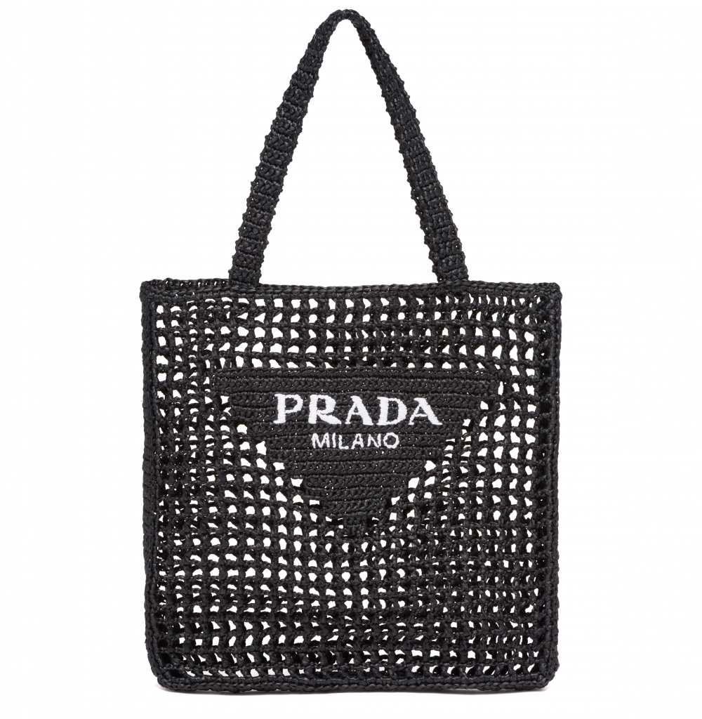 กระเป๋าสาน Prada Raffia Tote