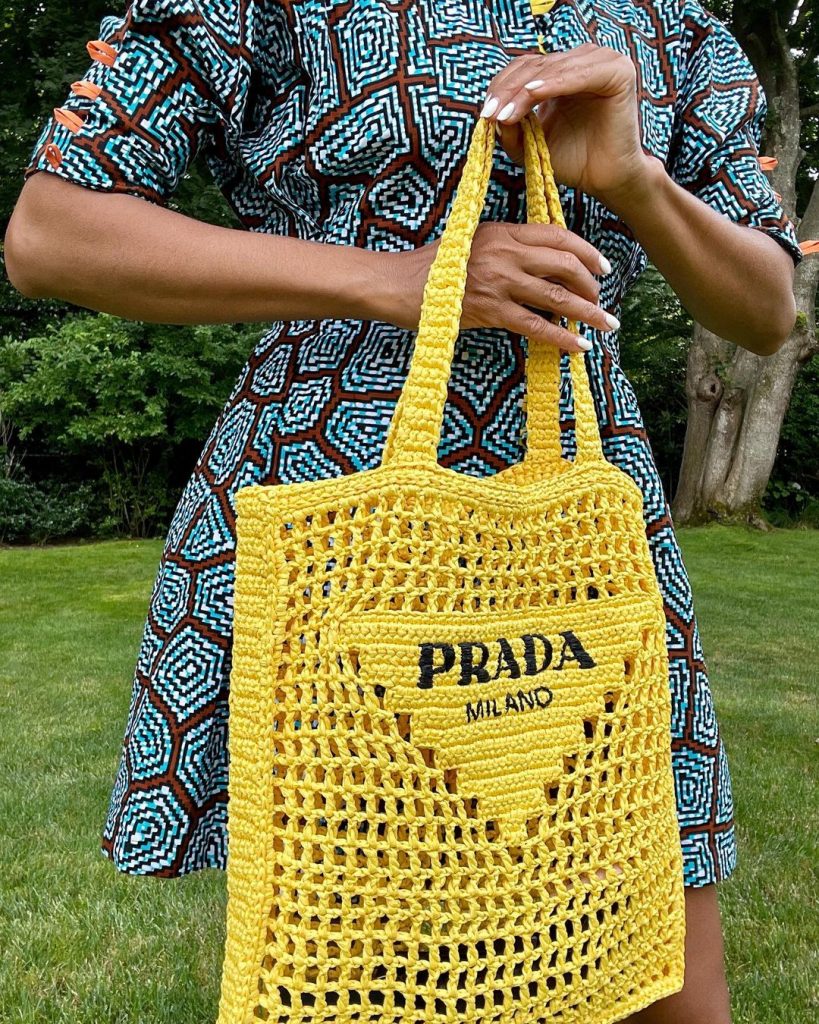 กระเป๋าสาน Prada-3