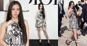 จีซู BLACKPINK ใน Paris Fashion Week Dior SS22