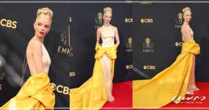 เหลืองสะกดพรมแดง! อันยา เทย์เลอร์-จอย ในงาน Emmy Awards 2021