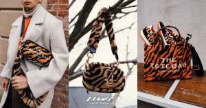 กระเป๋า Marc Jacobs ผ้าทอลายเสือ