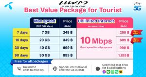 Dtac For Tourist Cover