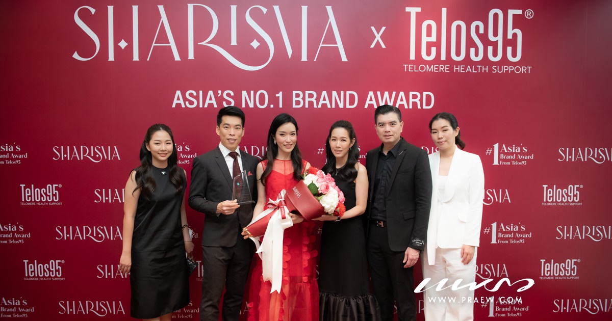 Sharisma Asia’s No.1 Brand Award from Telos95 Cover