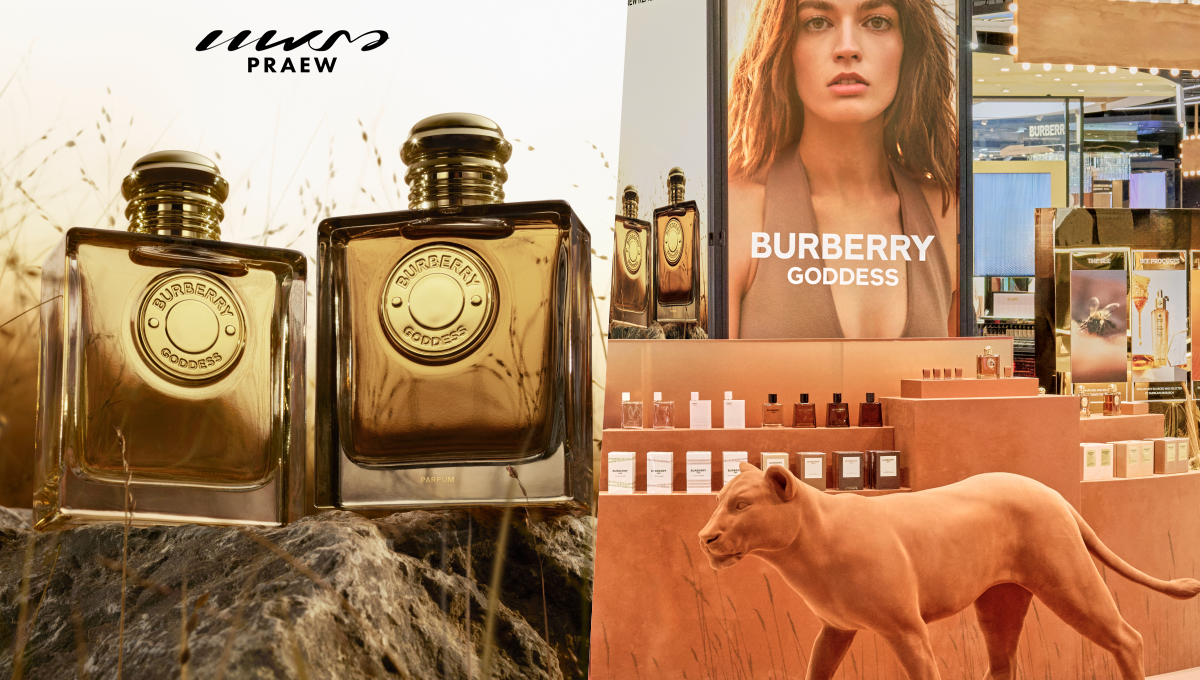 หอมชวนหลงใหล เฉิดฉายด้วยความแข็งแกร่ง ความมั่นใจ และความอ่อนโยนกับ Burberry Goddess Parfum